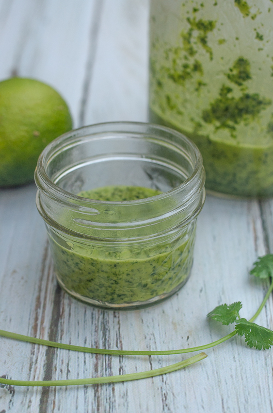 Cilantro Lime Dressing (Keto, Paleo, Whole30) The Harvest Skillet