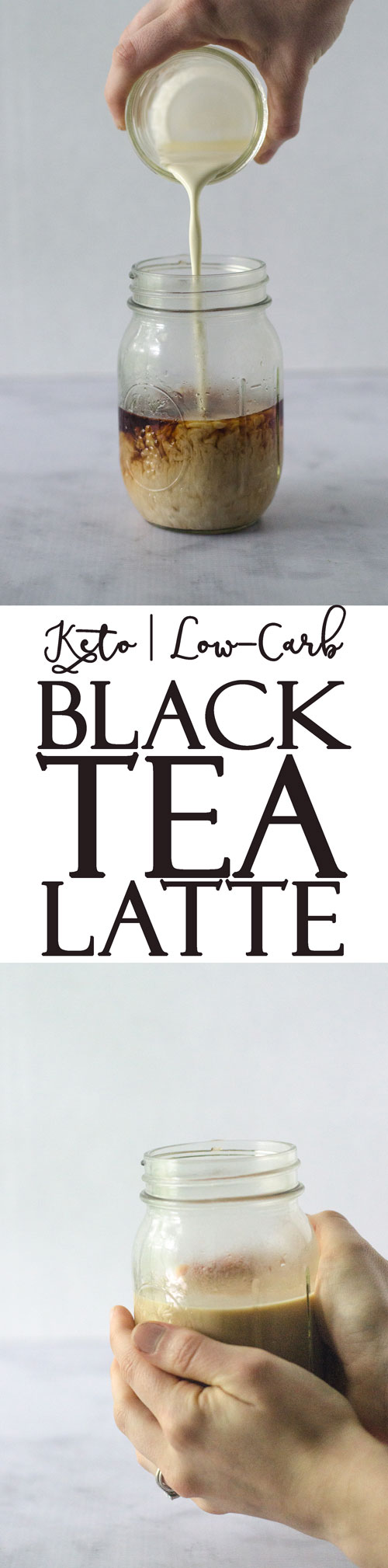 Keto Black Tea Latte (LowCarb, SugarFree) The Harvest Skillet