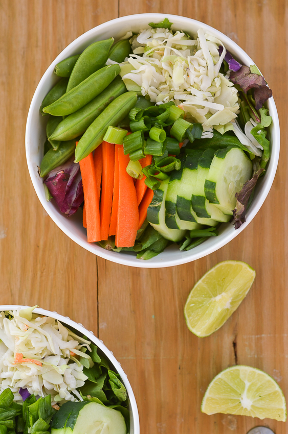 Fresh ThaiInspired Salad with a Chili Lime Vinaigrette (LowCarb, Paleo, Vegan) The Harvest