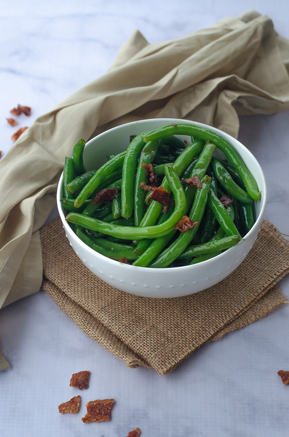 Bacon Green Beans (Keto, Whole30) The Harvest Skillet